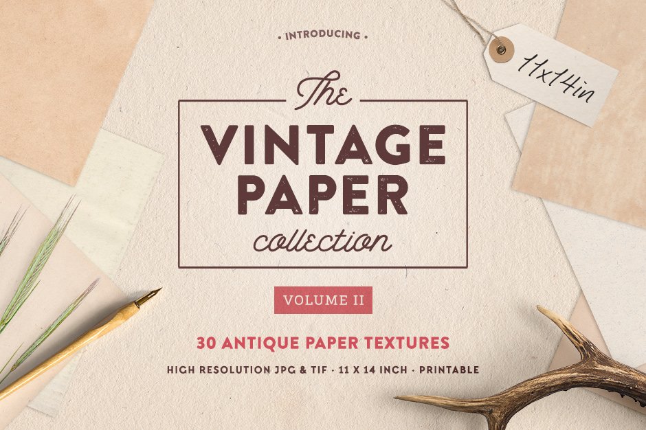 17 Old Paper Textures for Timeless Design Projects