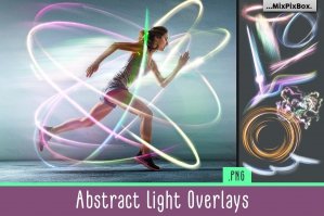 Abstract Light Overlays
