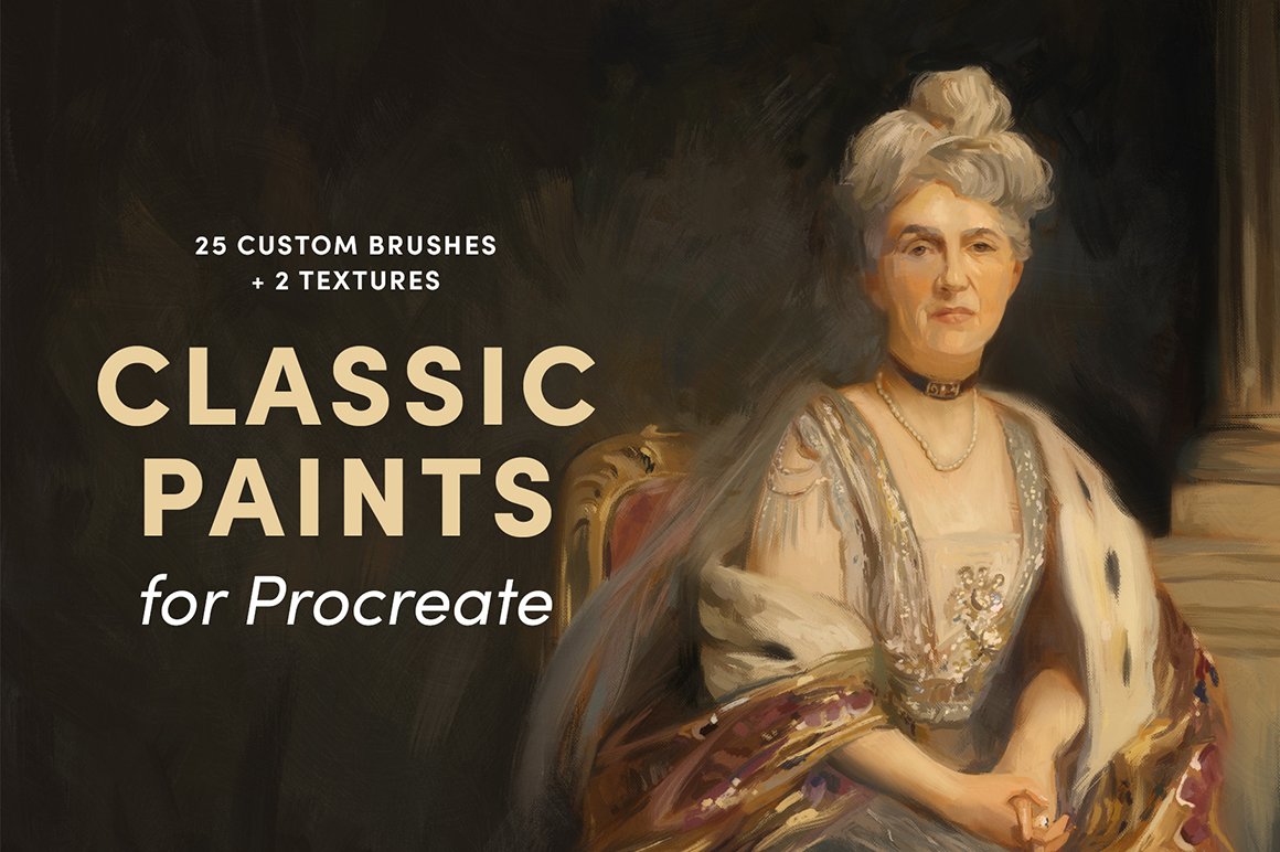 Classic Paints – Procreate Brushes
