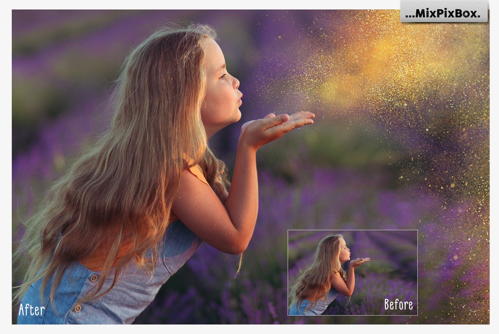 Colored Powder Overlays
