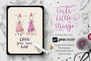 Cute Little Things - Stamps for Procreate