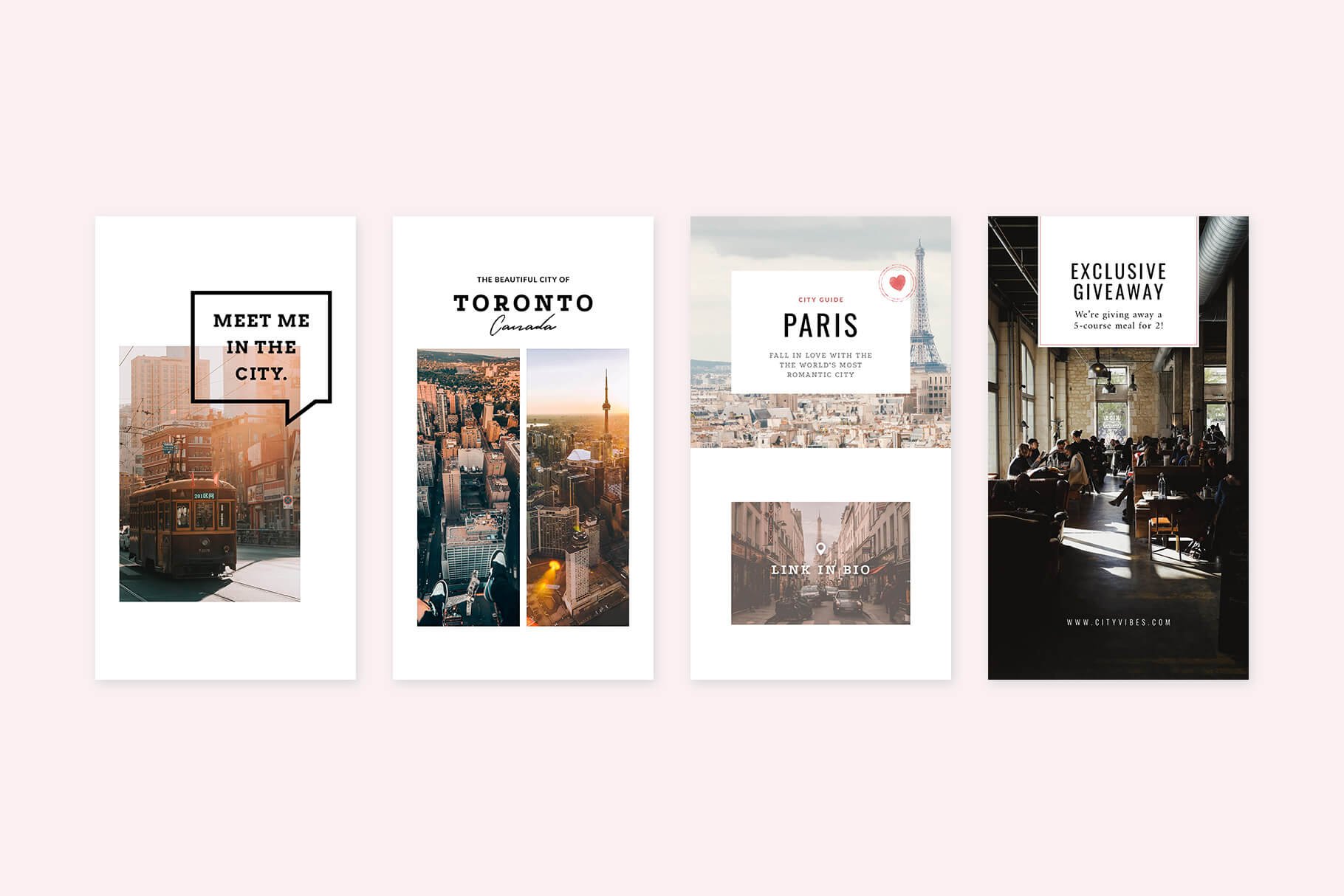 Instagram Stories Cities Pack