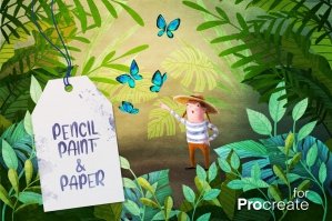 Pencil, Paint & Paper for Procreate