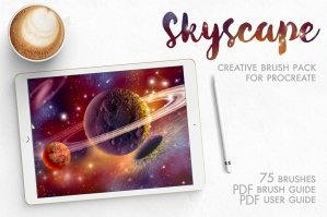 Skyscape Creative Toolkit for Procreate