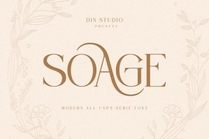 Soage - Modern Serif Font