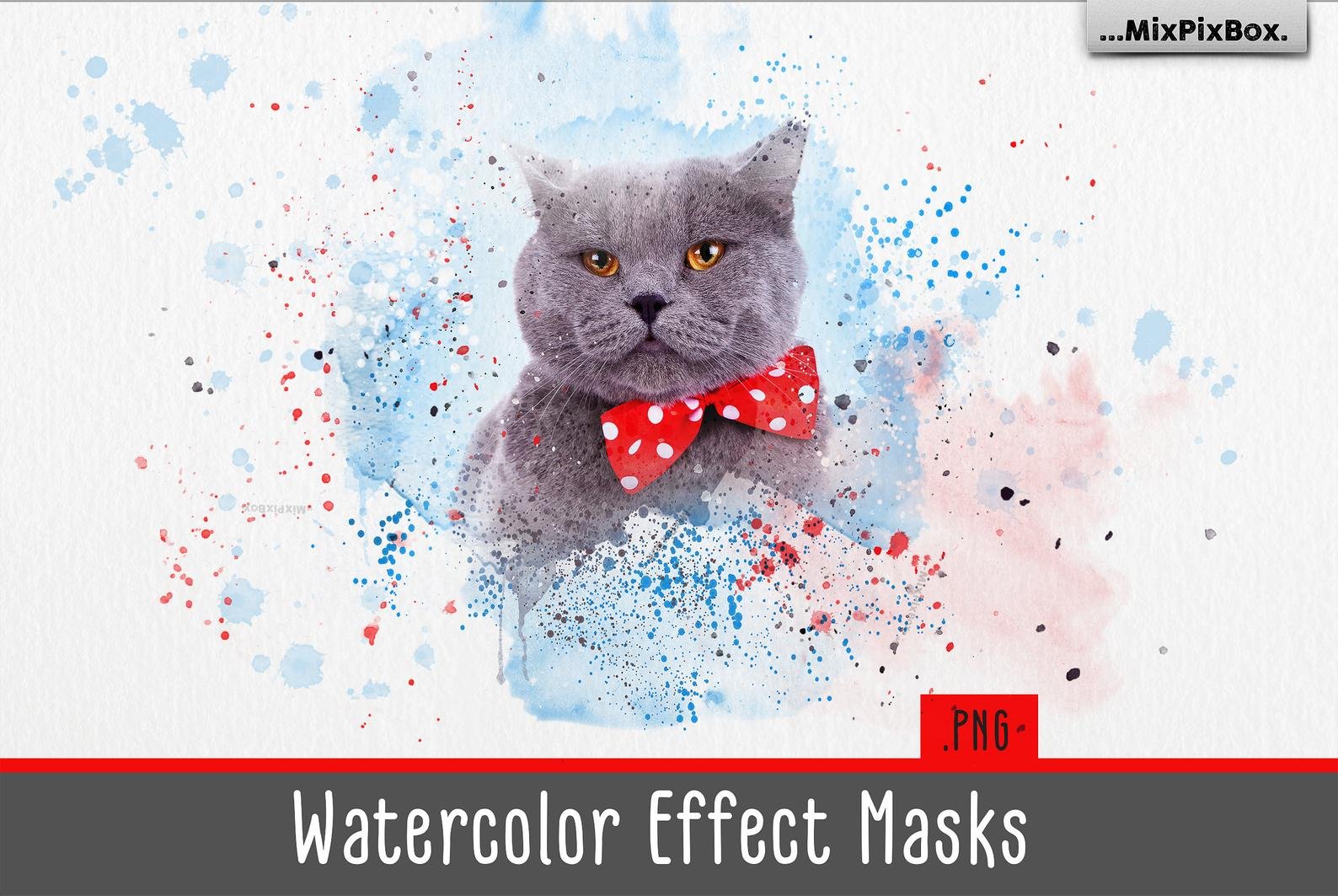 Watercolor Effect Masks