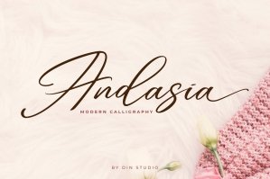 Andasia - Modern Calligraphy Font