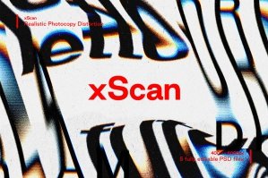 xScan - Photocopy Distortion Effect
