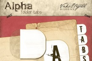 Alpha Folder Tabs