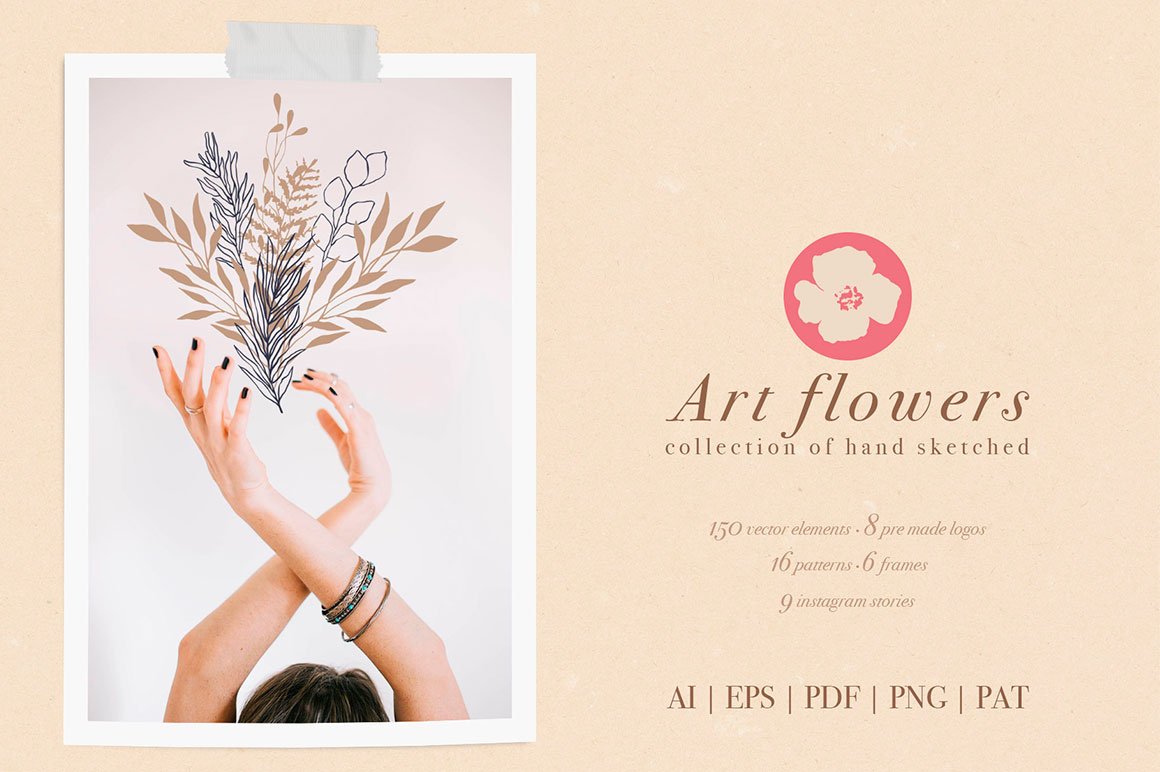 Art Flowers Collection