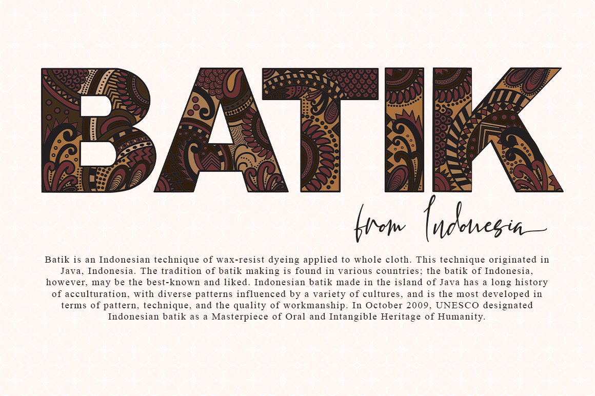 Batik World-Wide Sans Serif Font