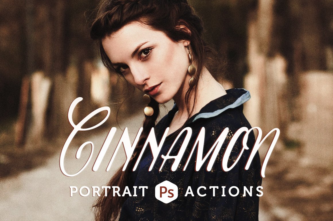 Cinnamon Portrait Actions
