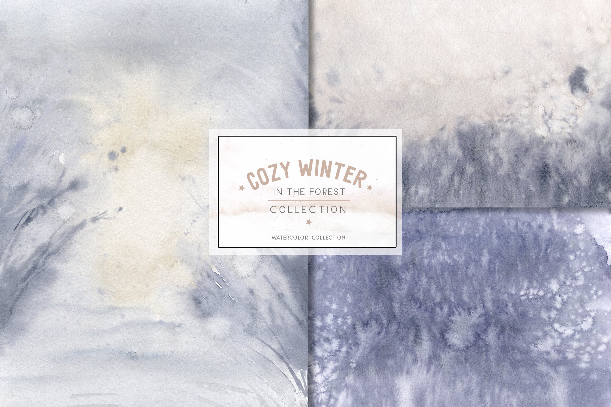 Cozy Winter - Woodland Animals Set