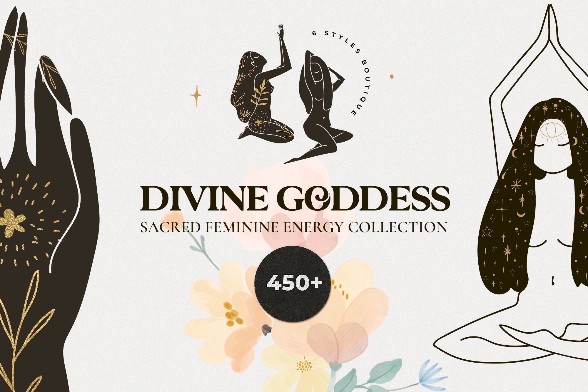 Divine Goddess - Feminine Magic & Celestial Kit