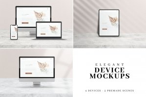 Elegant & Classy Device Mockups
