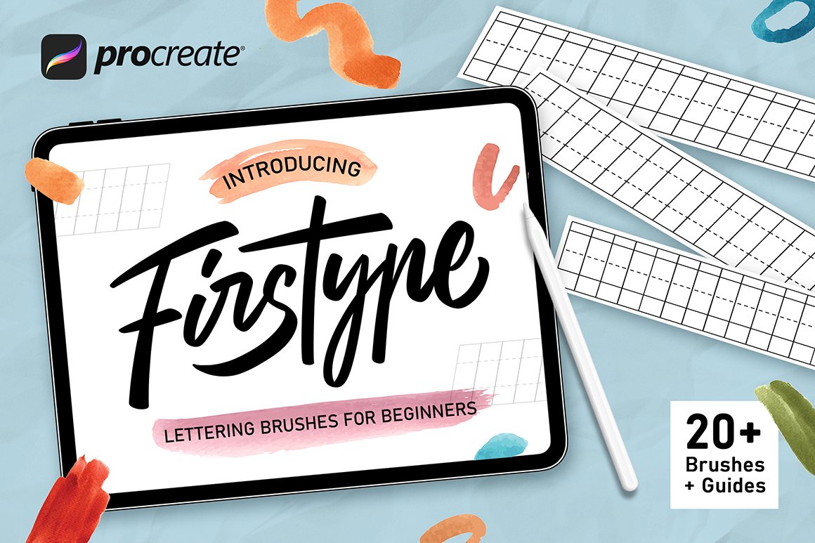 Firstype - Procreate Lettering Brushes