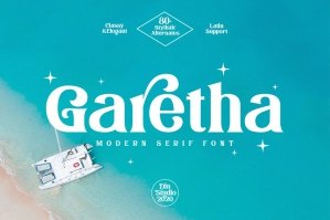 Garetha - Modern Serif Font