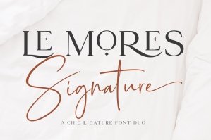 Le More Collection Font Duo