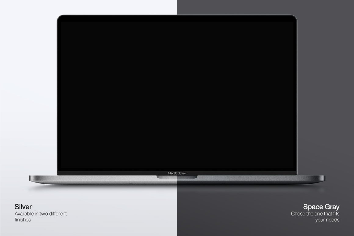 MacBook Pro 16-inch 2019 Mockup