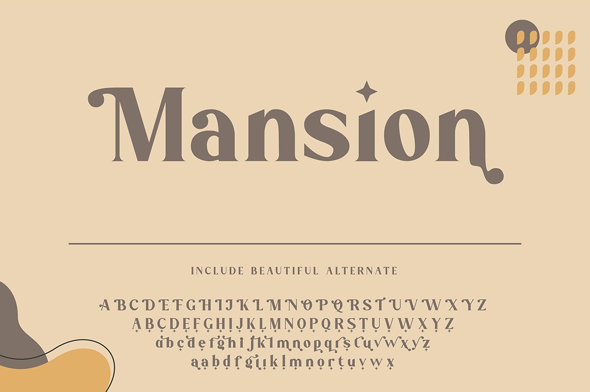 Megatura Elegant Serif Typeface