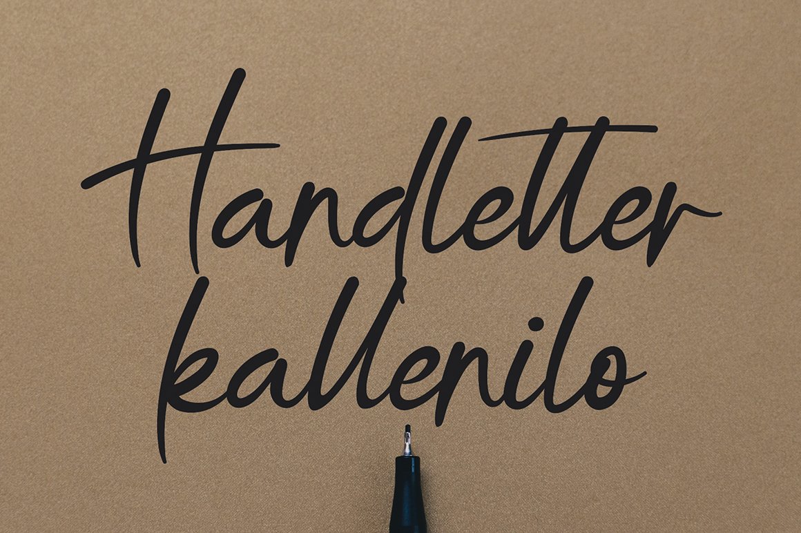 Qomallida Script & Handwriting Font