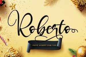 Roberto - Modern Script