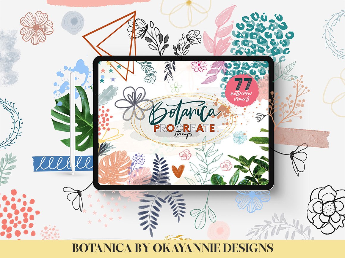 Say It With Flowers Bundle Pack for Procreate
