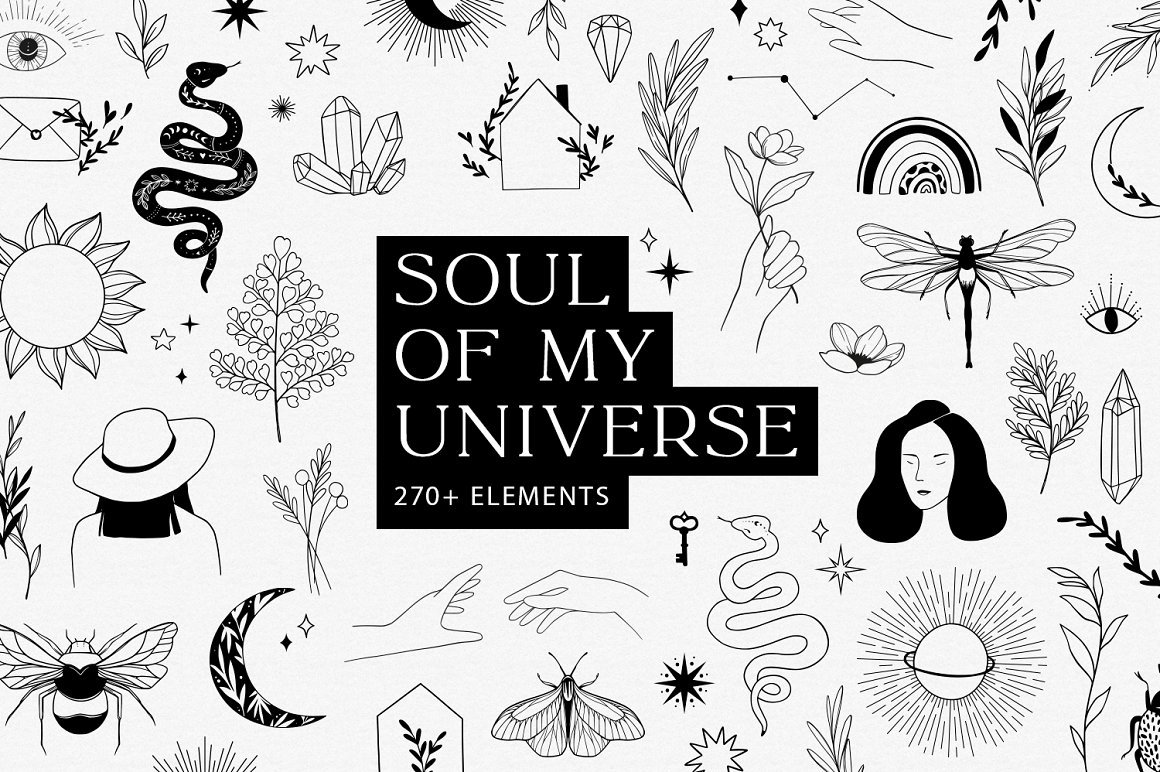 Soul of my Universe - Magic Logo Set
