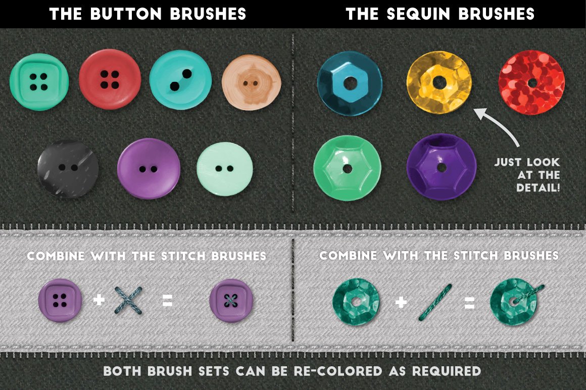Stitch Craft - Brushes & Styles for Affinity