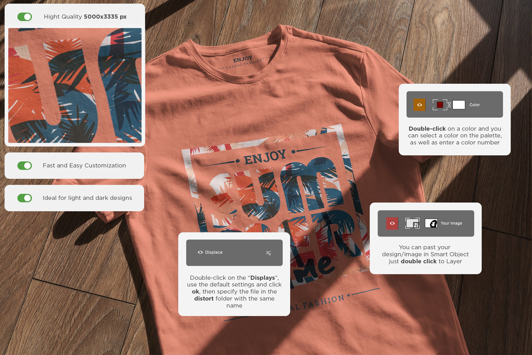 T-Shirt Packing Mock-Up