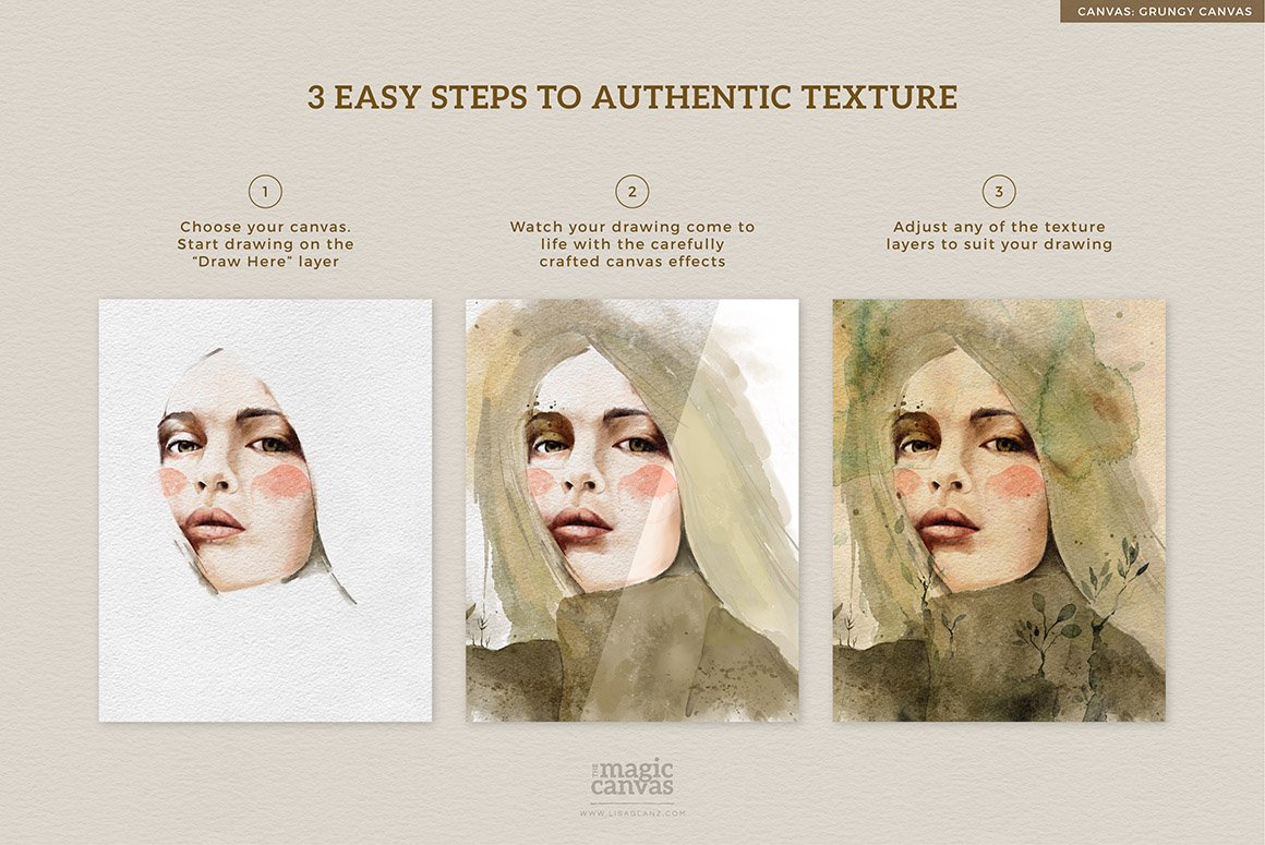 The Magic Canvas for Procreate - Texture Overlays
