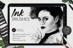 Ultimate Ink Brushes For Procreate