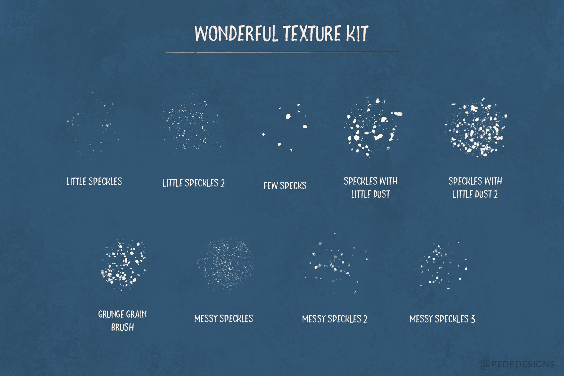 Wonderful Texture Kit for Procreate
