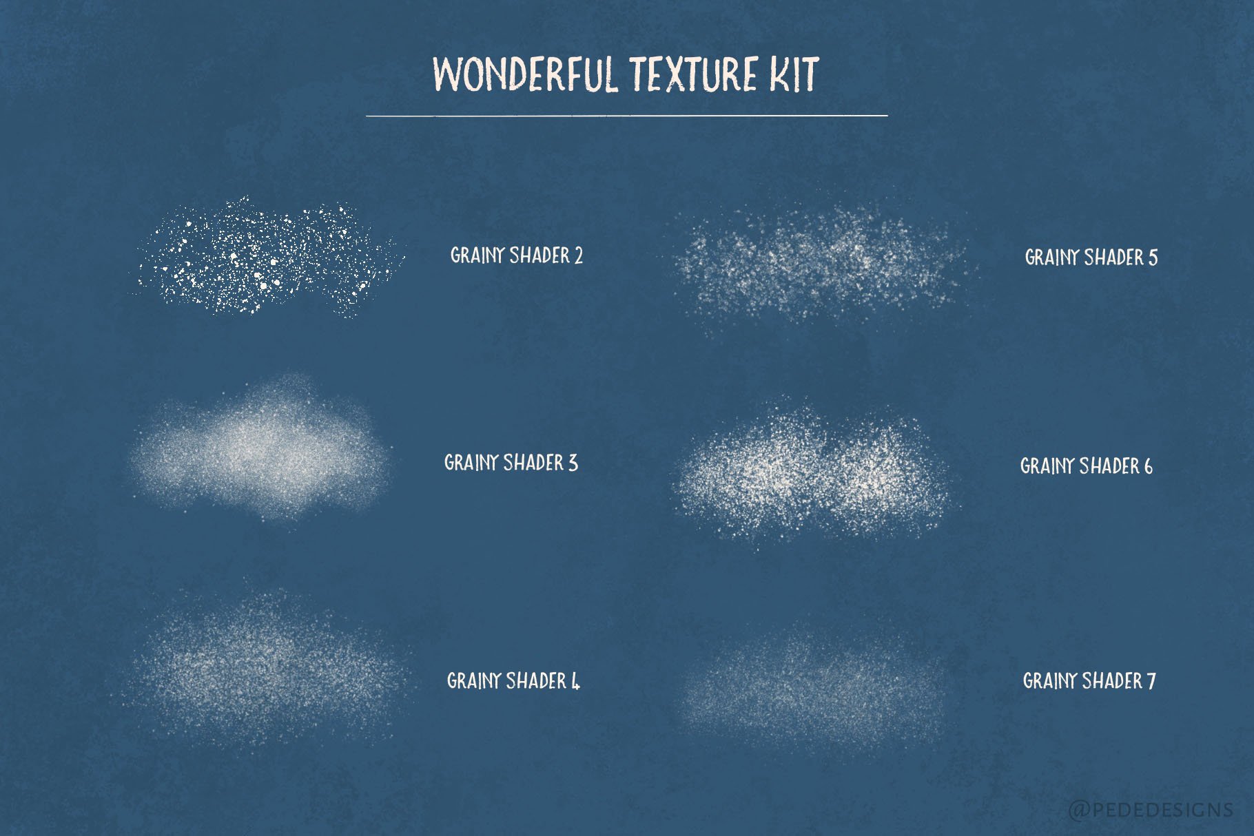 Wonderful Texture Kit for Procreate