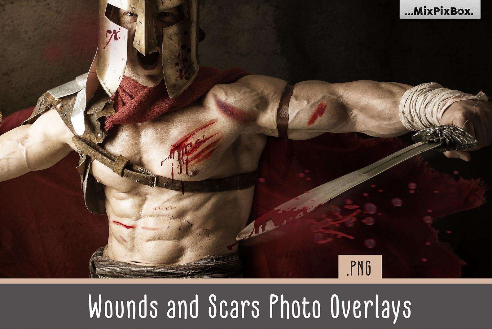 Wounds and Scars Overlays