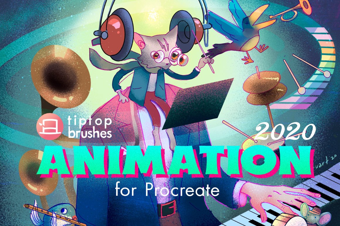 Animation Brushes for Procreate