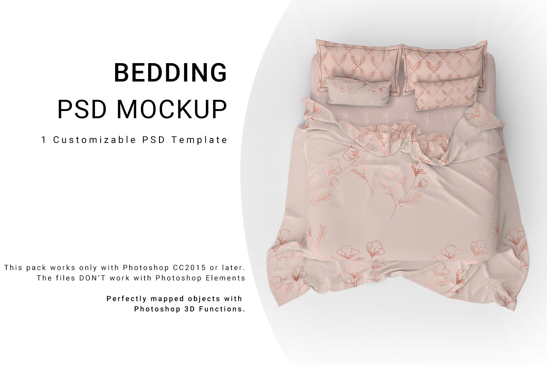 Bed Linens Mockup Set 2