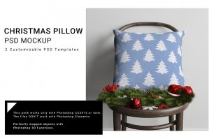 Christmas Textile - Throw Pillow Set