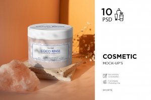 Cosmetic Mockups 10 .PSD