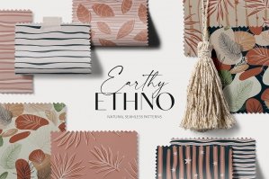 Earthy Ethno - Seamless Patterns