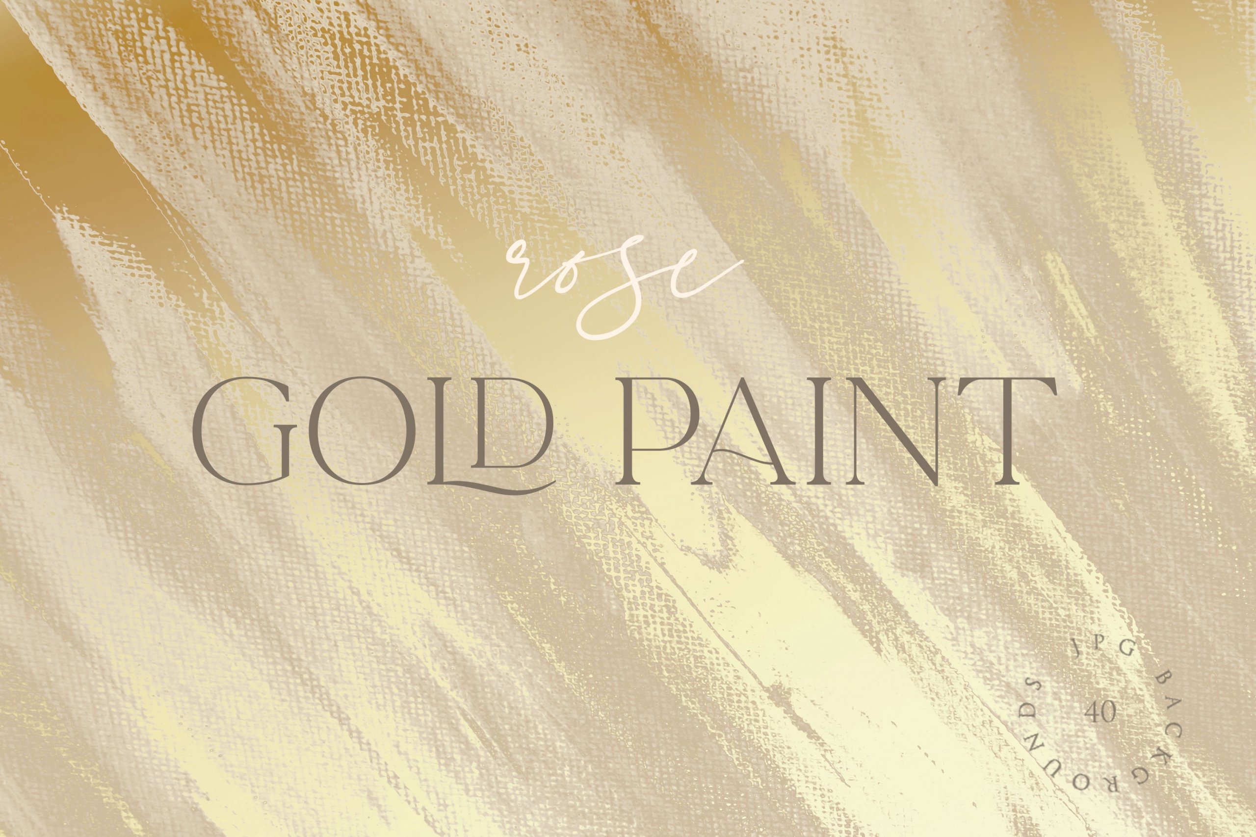 Gold Paint Textures-Rose