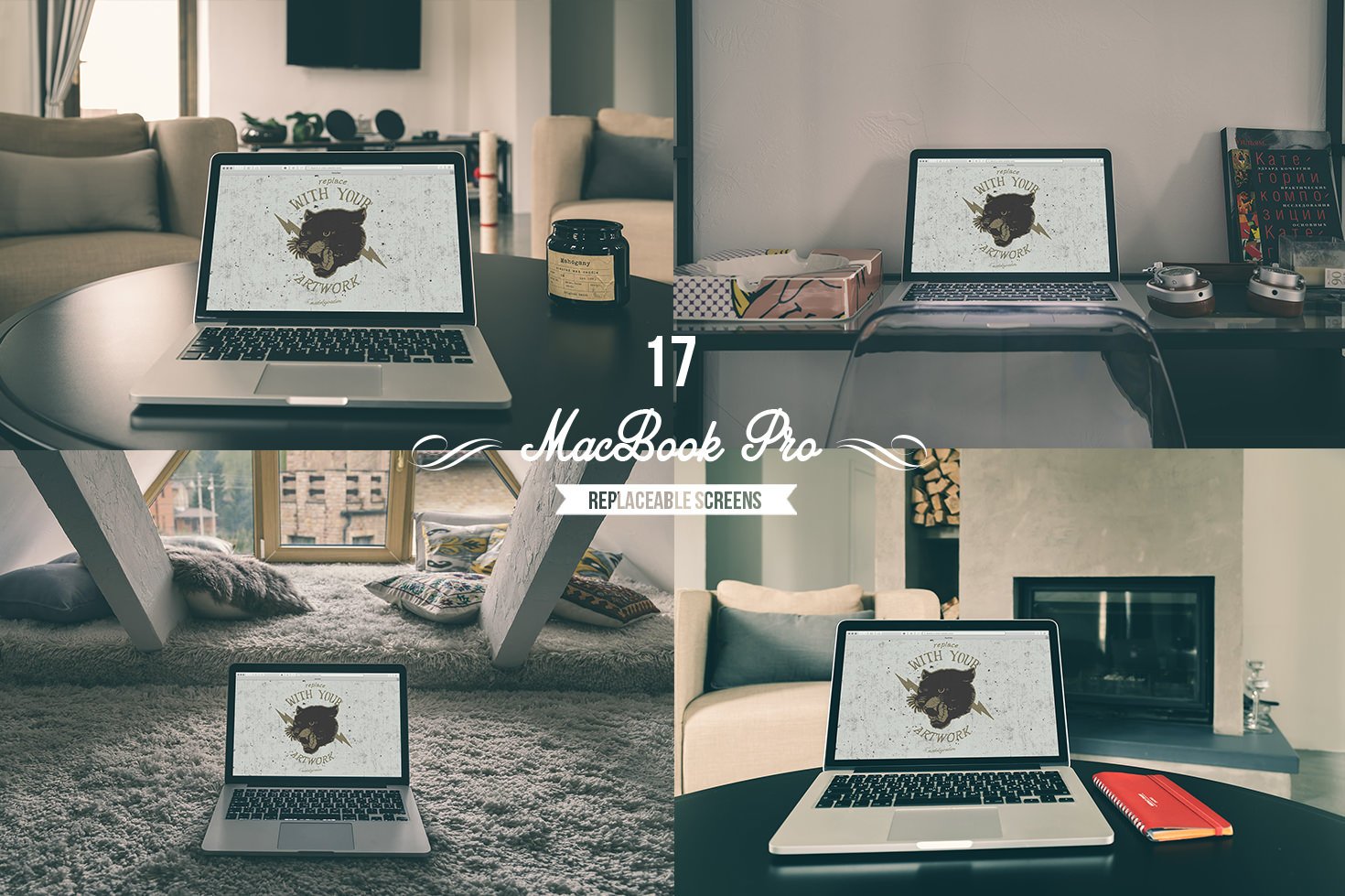 In The House II - 36 Devices Mockups