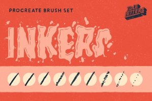 Inkers Procreate Brush Set