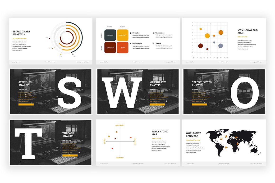 Launch Powerpoint Template