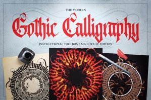 Modern Gothic Calligraphy Toolkit (Uppercase)