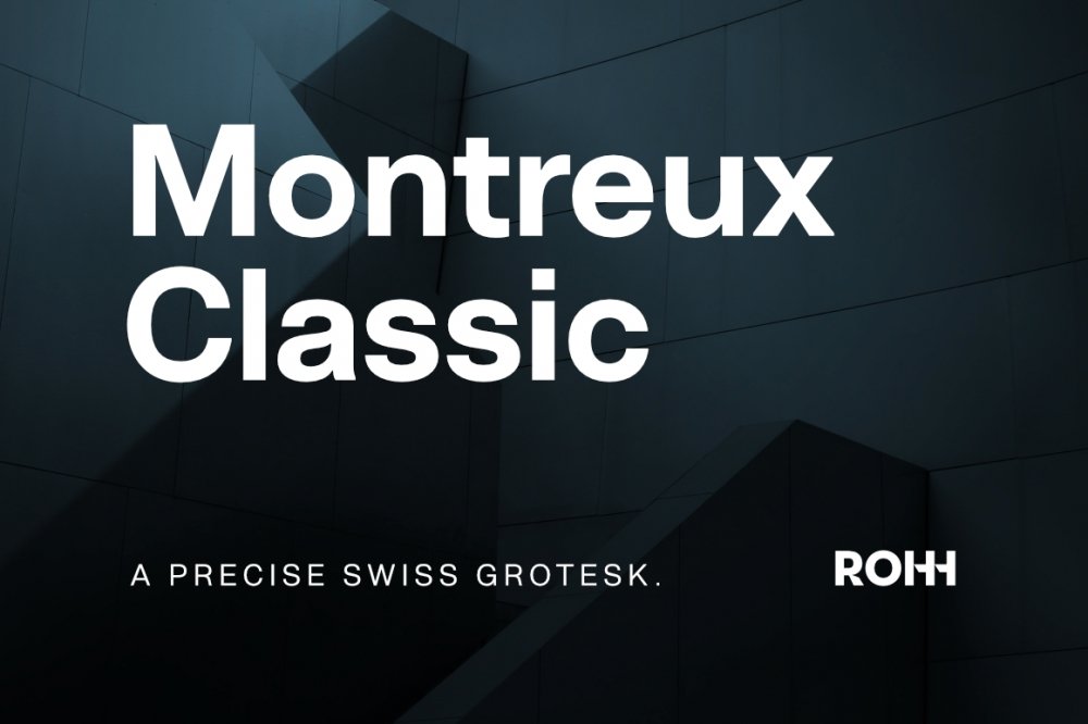 Montreux Classic – Modern Swiss Grotesk