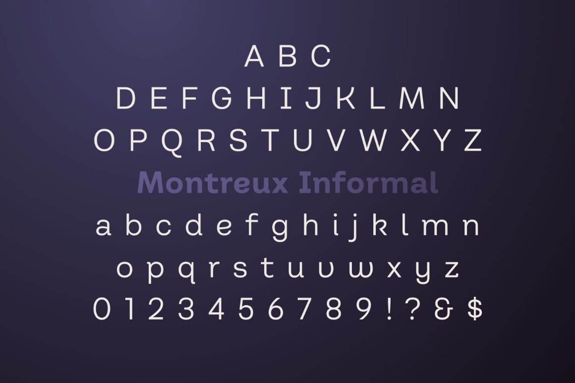 Montreux Informal Lite - Playful Sans Serif