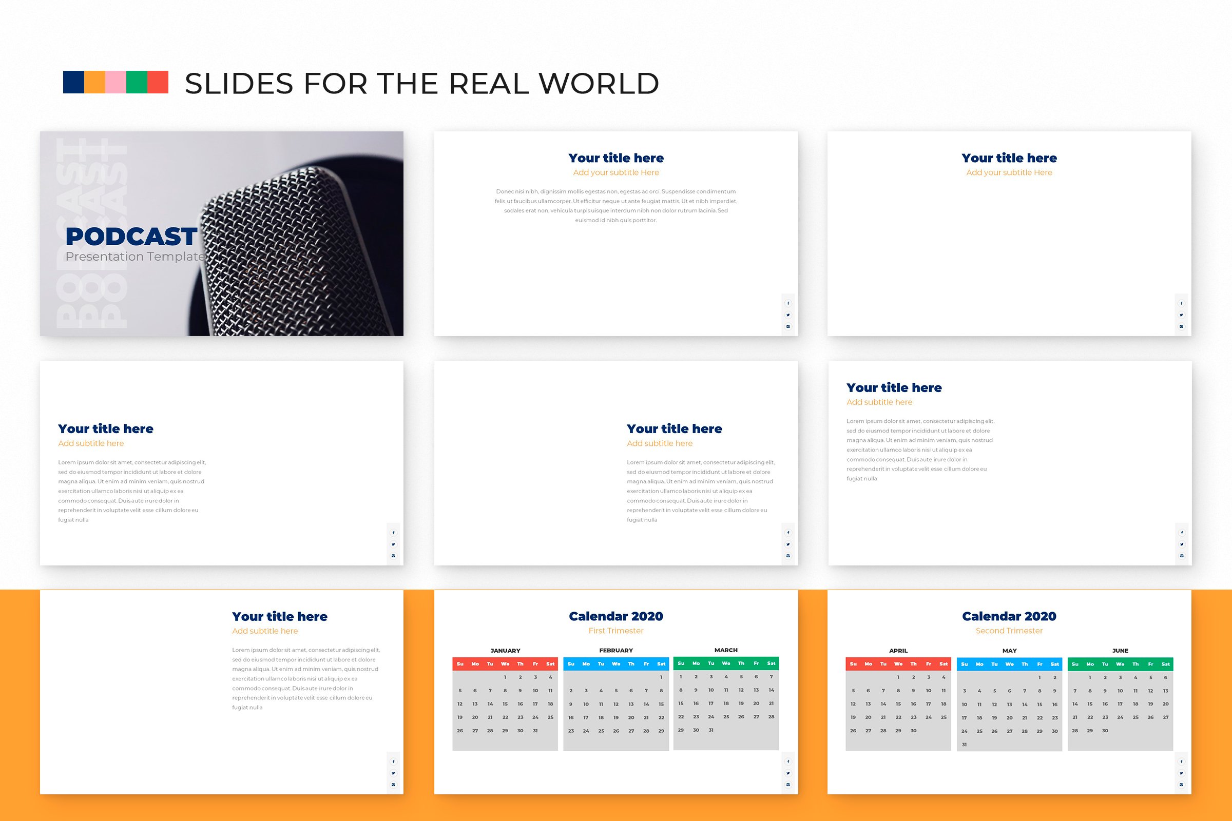 Podcast Powerpoint Template