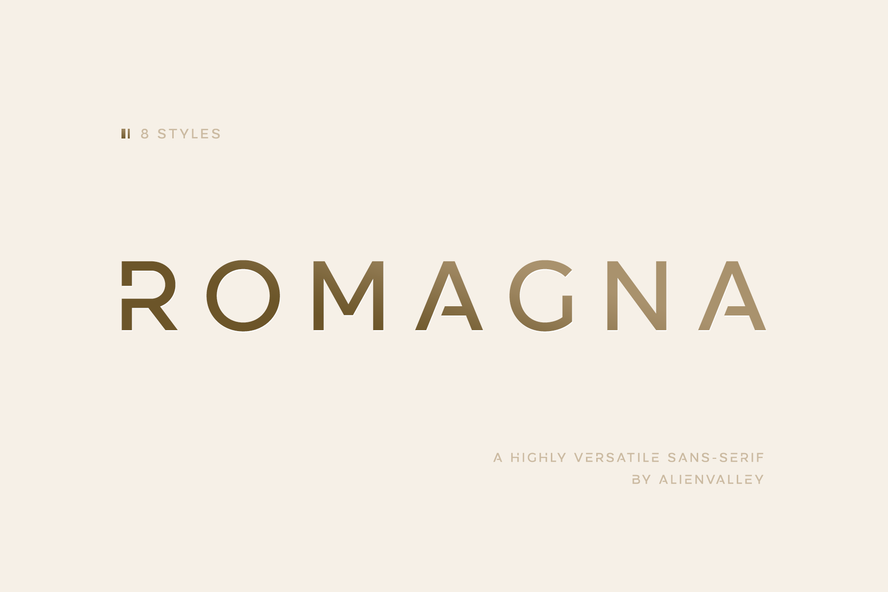 Romagna - Versatile Sans Serif