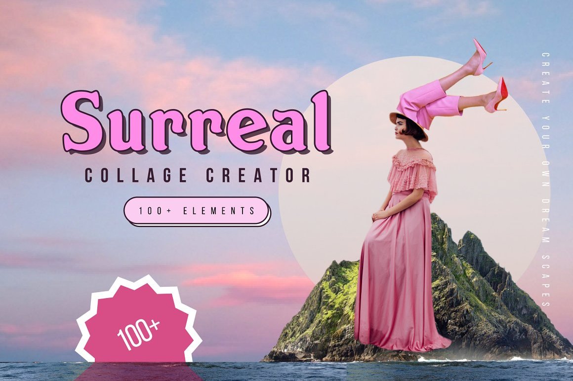 Surreal Collage Creator: Digital Art Maker Kit